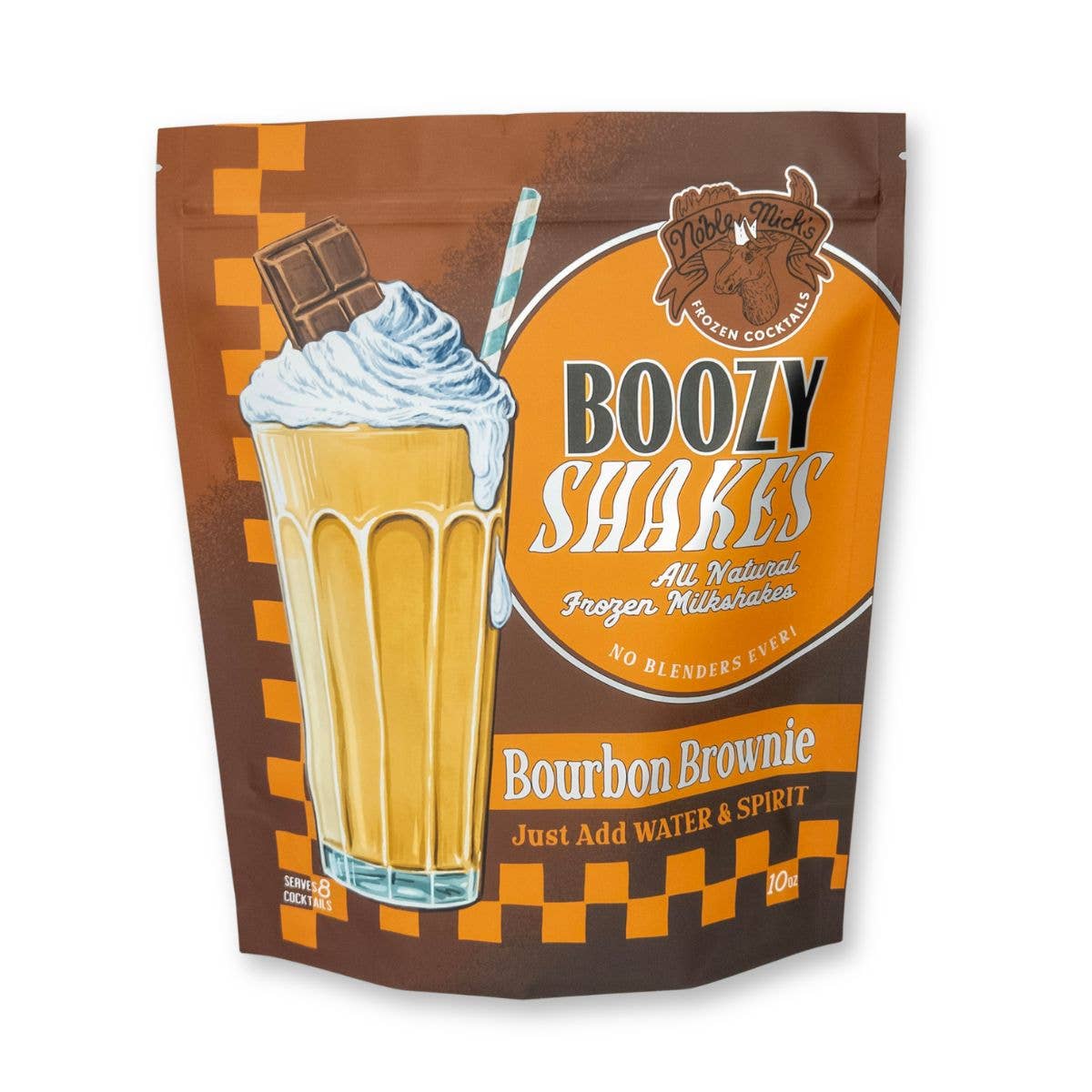Bourbon Brownie Boozy Shakes Mix -Just add Water + Bourbon
