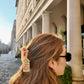 Hand-painted Mahjong Claw Hair Clip