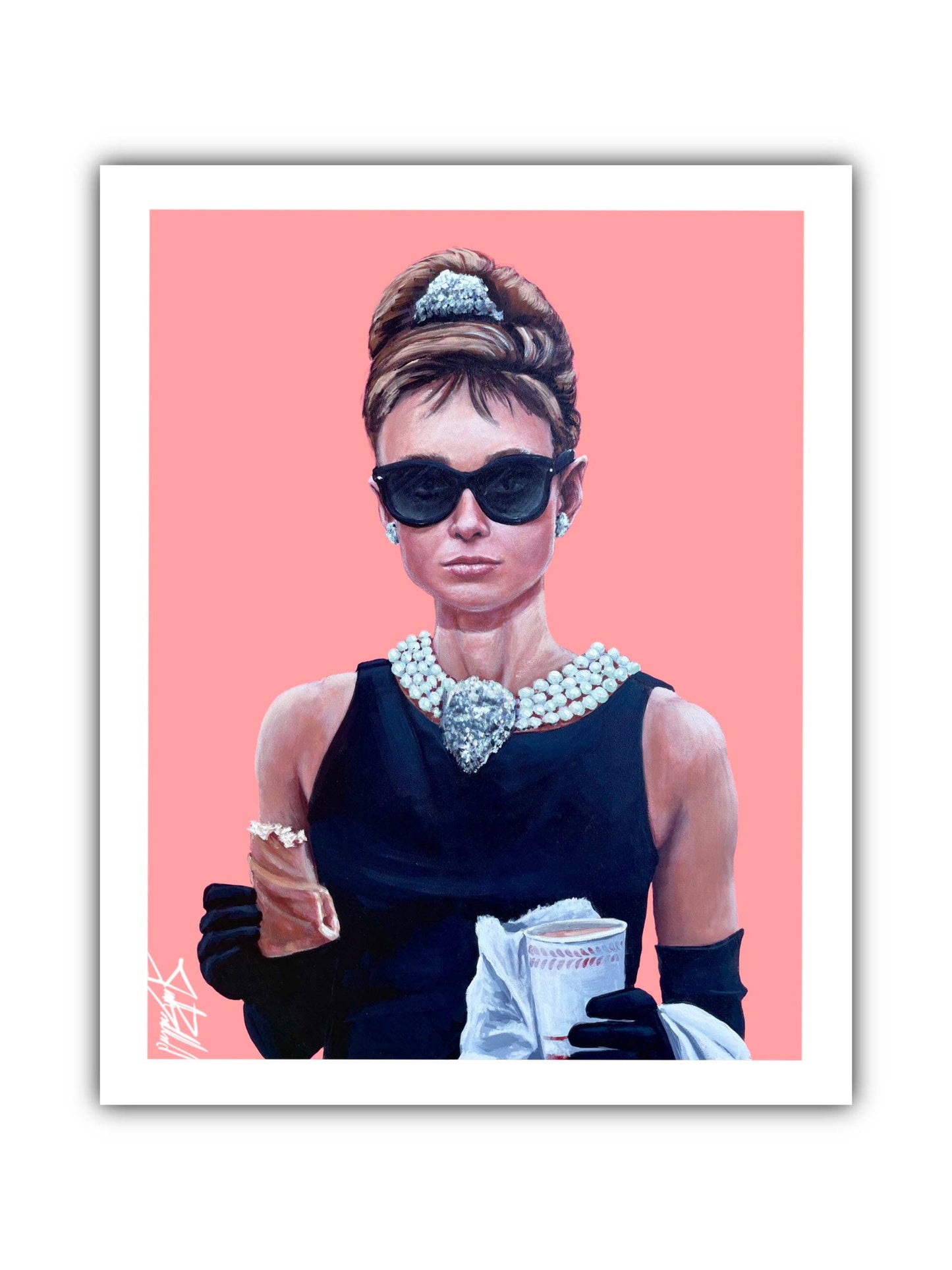 Audrey Paper Print 11x14