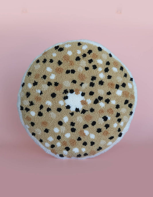 Everything Bagel Throw Pillow