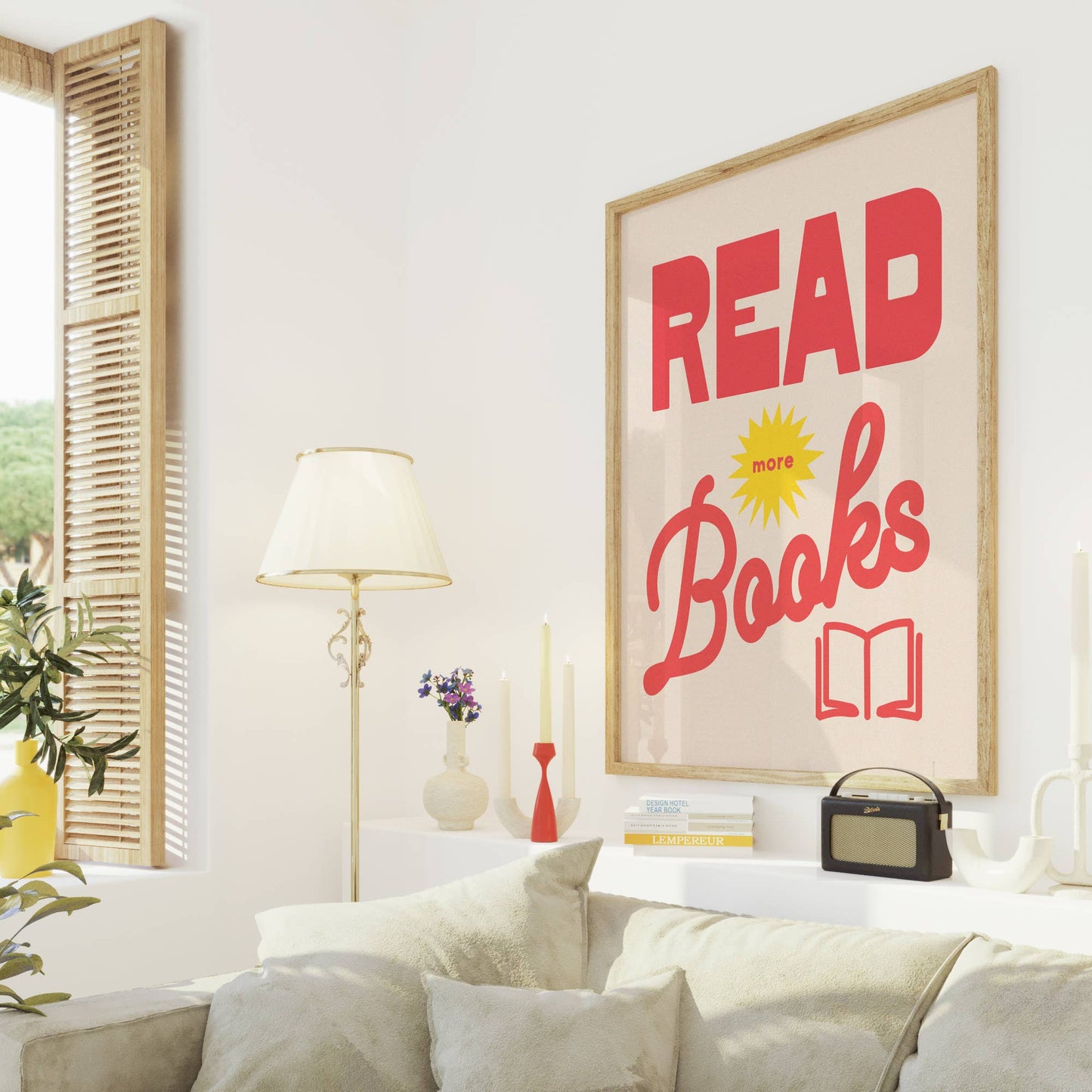Read More Book Print 11x14