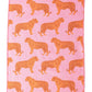 Pink Tiger Reversible Hand Towel