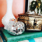 Silver Disco Pumpkins - mini