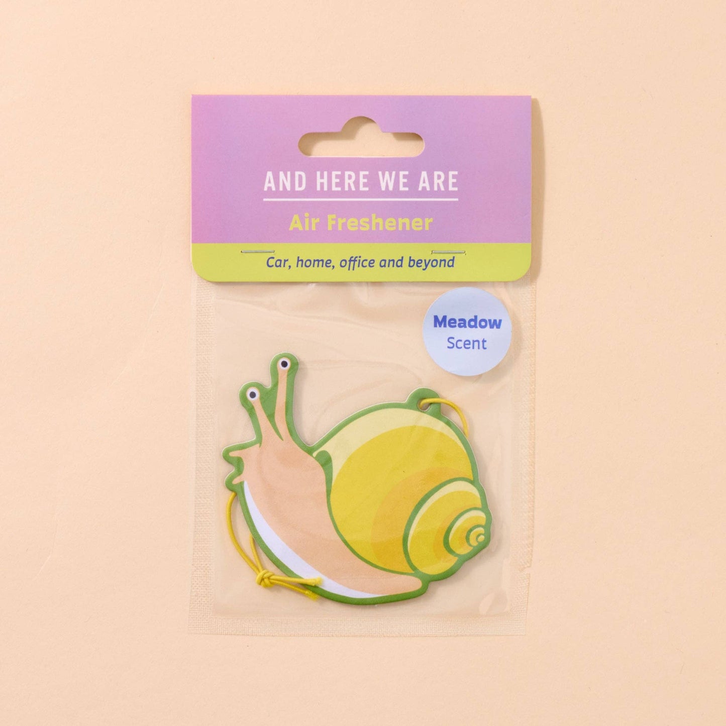Garden Snail Air Freshener in Meadow Scent