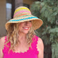 Colorful Raffia Bucket Hat