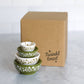 Mini Pyrex-Inspired Bowl Ornament | Retro Christmas Decor: Spring Blossom