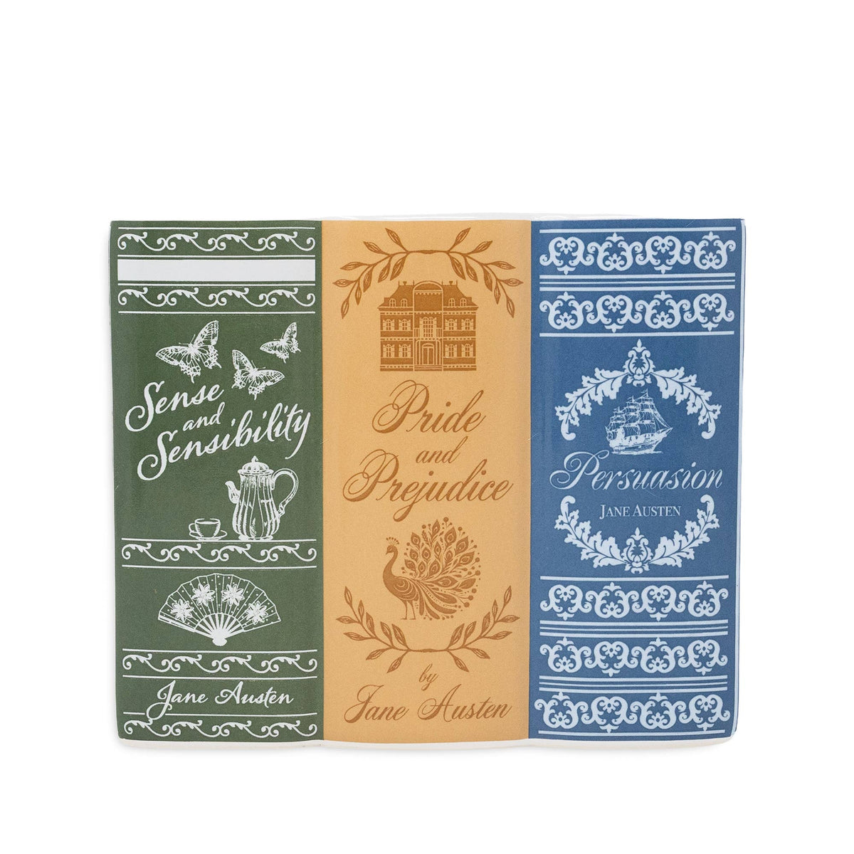 Bookstack Pencil Cup, Jane Austen Collection
