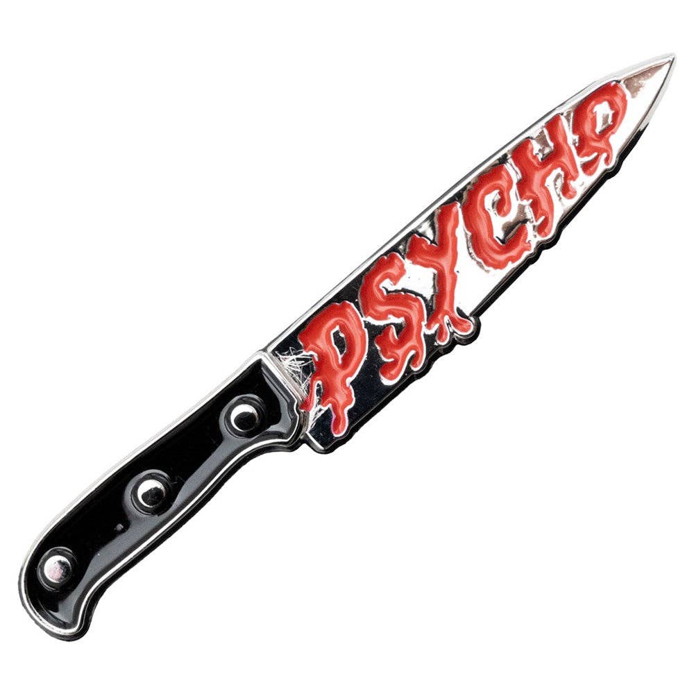 Psycho Knife Enamel Pin