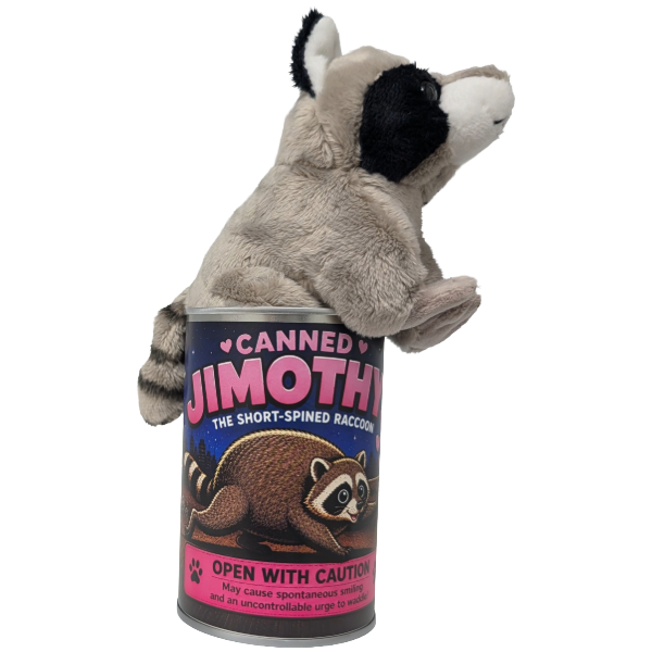 Canned Jimothy Plush
