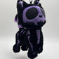 Ultra Violet Skelekitty Plush Keychain