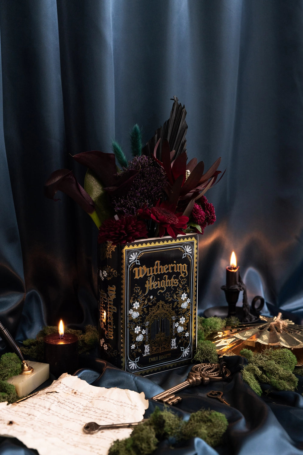 Wuthering Heights Book Vase
