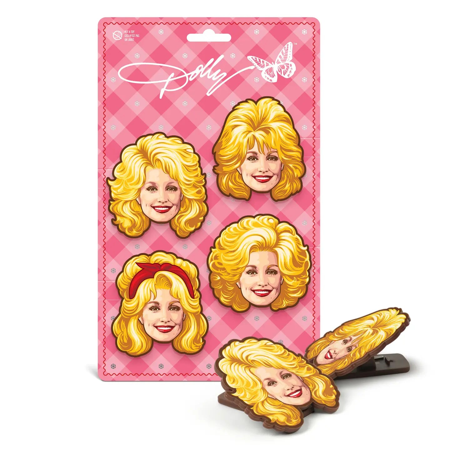 Dolly Parton Bag Clips