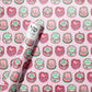 Vintage Birthday Cakes Wrapping Paper Roll