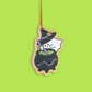 Witch Ghost Cauldron Halloween Car Air Freshener