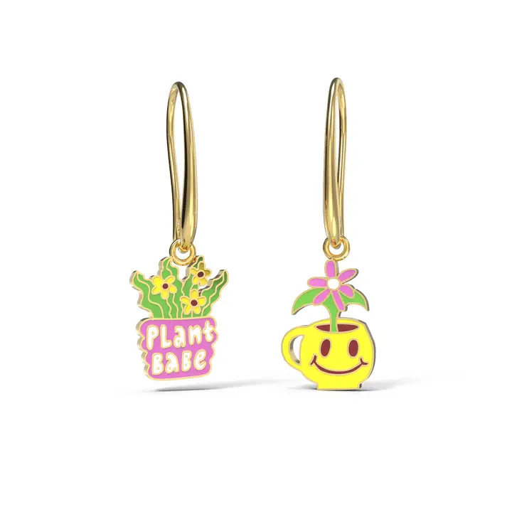 Mismatched Drop Earrings from Yellow Owl