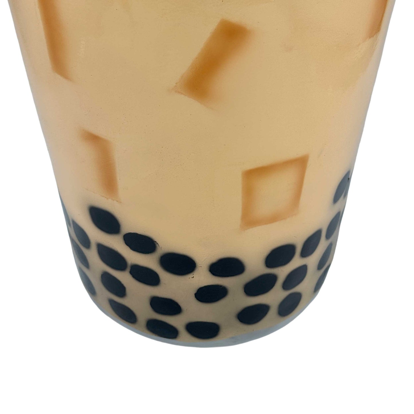 Boba Milk Tea Stool Polyresin Side Table 18"