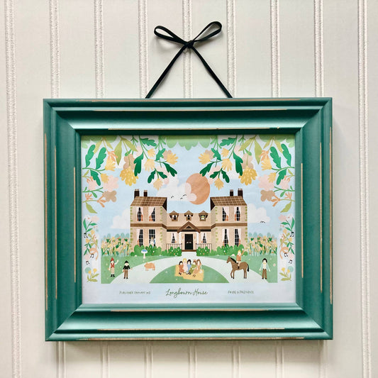 Pride & Prejudice Longbourn Bookish Prints