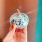 Silver Disco Pumpkins - mini