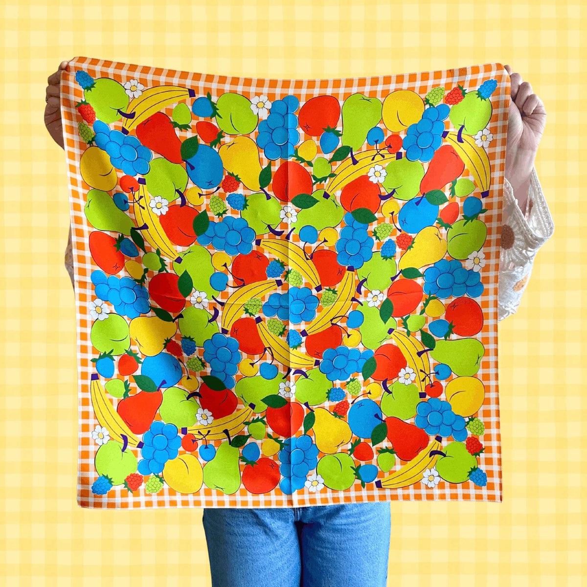 Fruit Silk Scarf