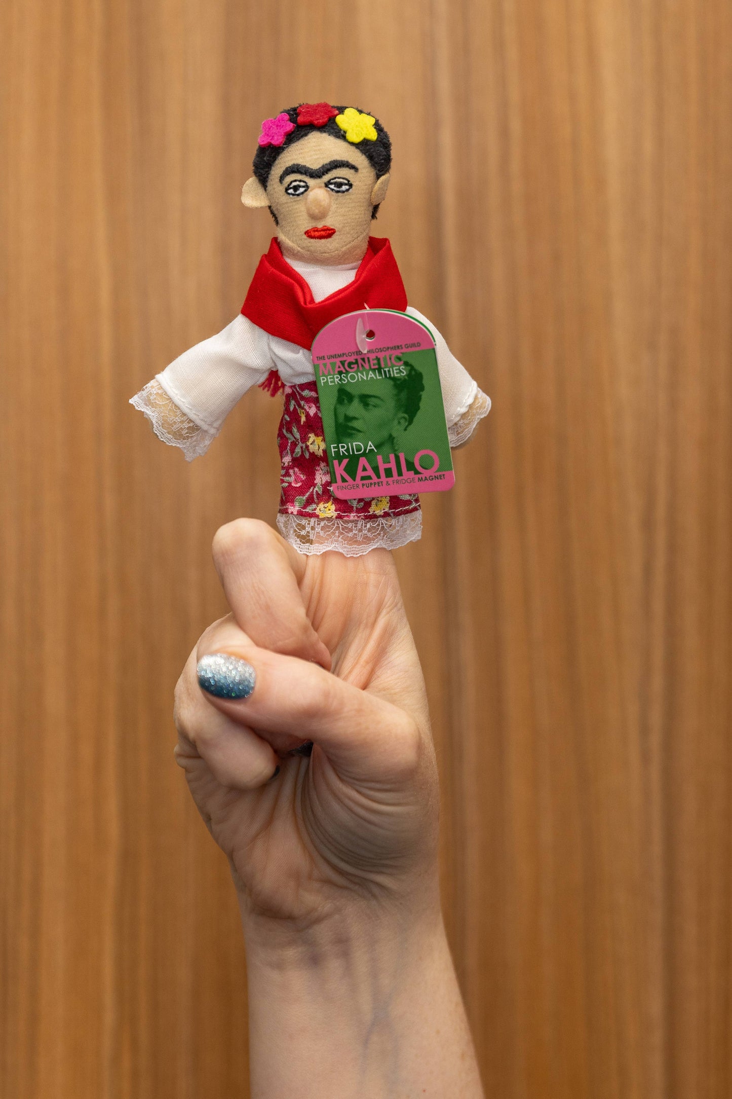 Frida Kahlo Finger Puppet