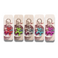 Metallic Balloon Puppy Keychains