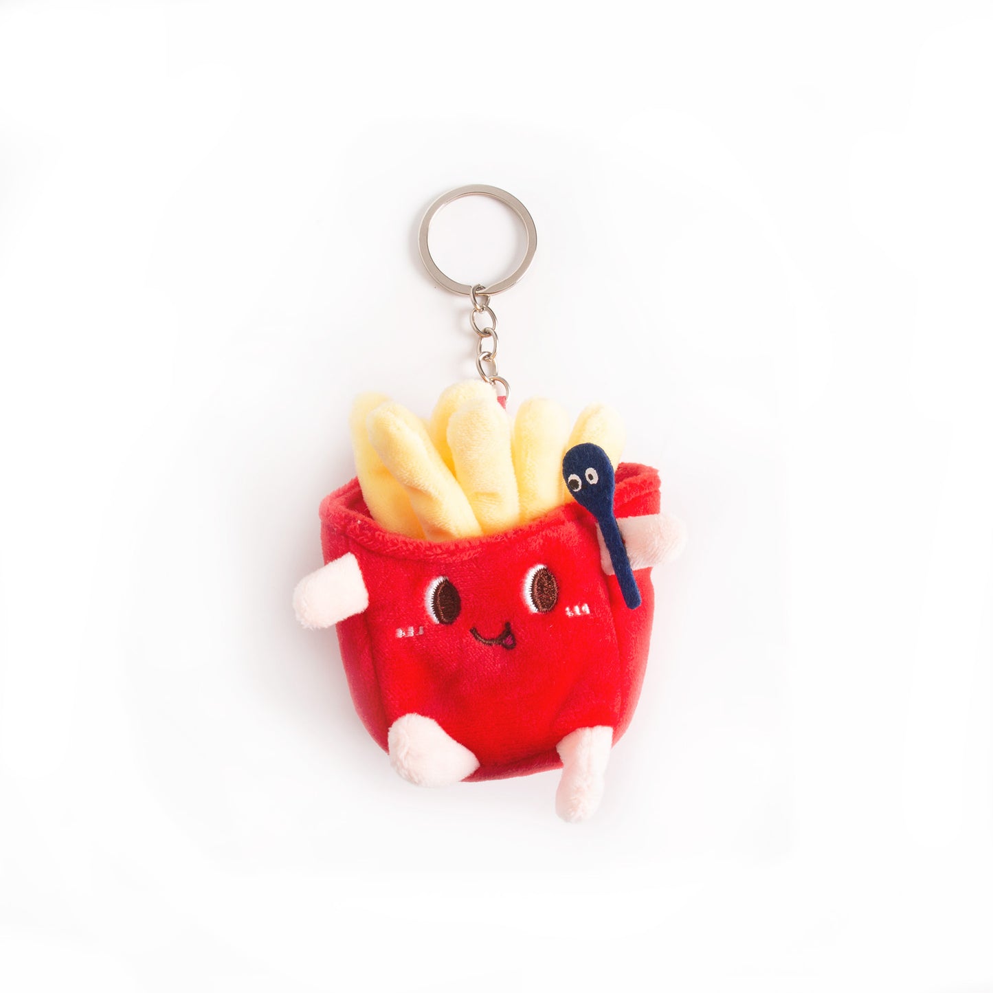 Plush French Fries Bag Charm / Keychain