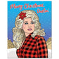 Dolly Merry Christmas Darlin' Card
