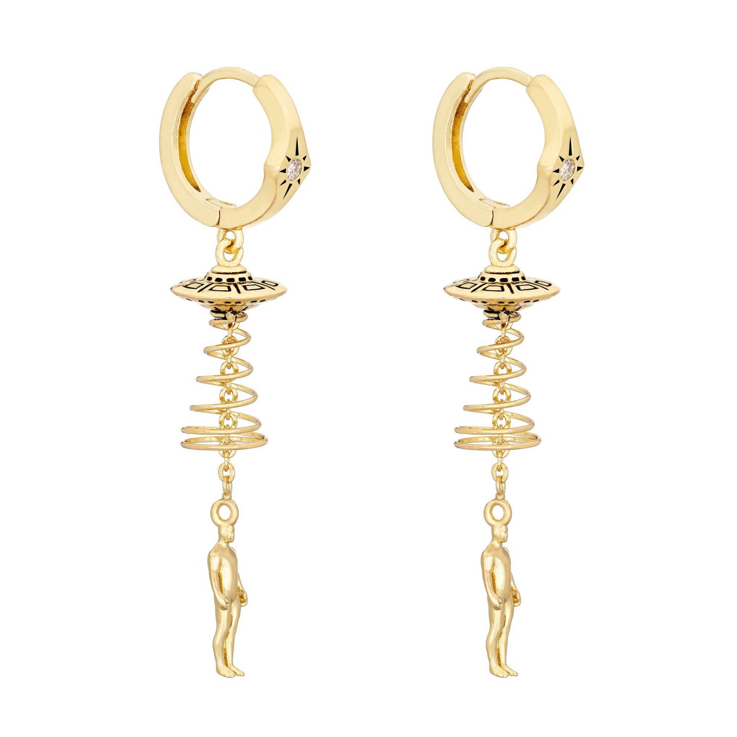 Arrival Earrings 18K Gold Plated
