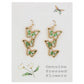 Butterfly Flock Dried Flower Gold Earrings