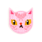 Sphynx Cat Embroidered Sticker Patch 1" x 1"