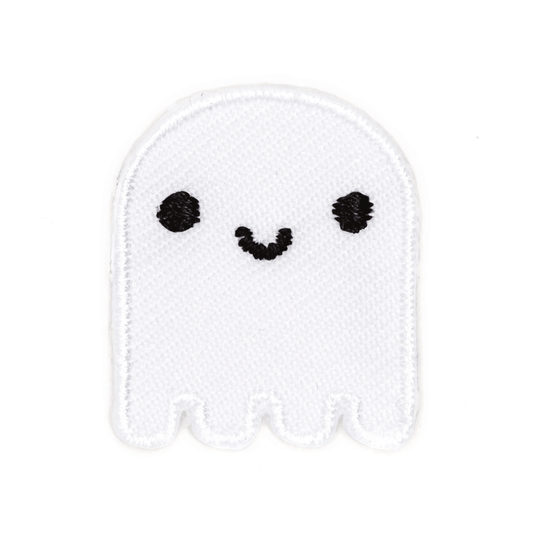 Ghost Embroidered Sticker Patch 1" x 1"
