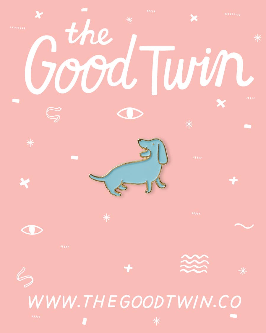 Doxie Enamel Pin