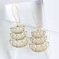 Retro Bowls Stacked Earrings