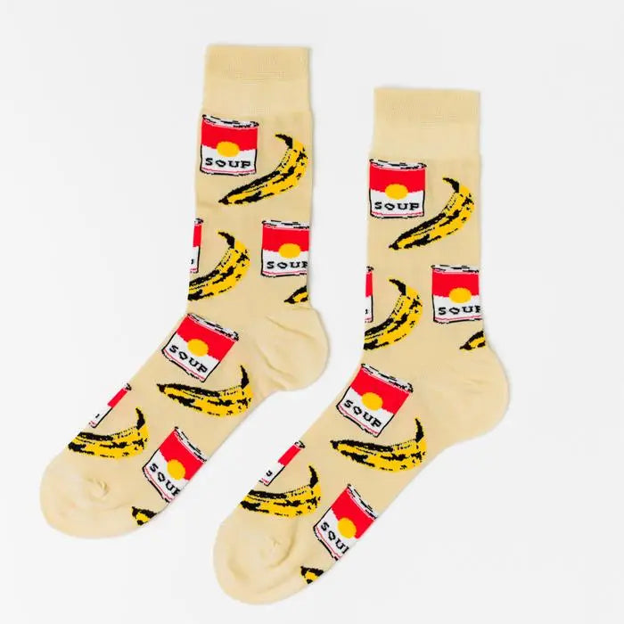 Yellow Owl Funky & Eclectic Crew Socks