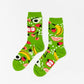 Yellow Owl Funky & Eclectic Crew Socks