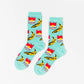 Yellow Owl Funky & Eclectic Crew Socks