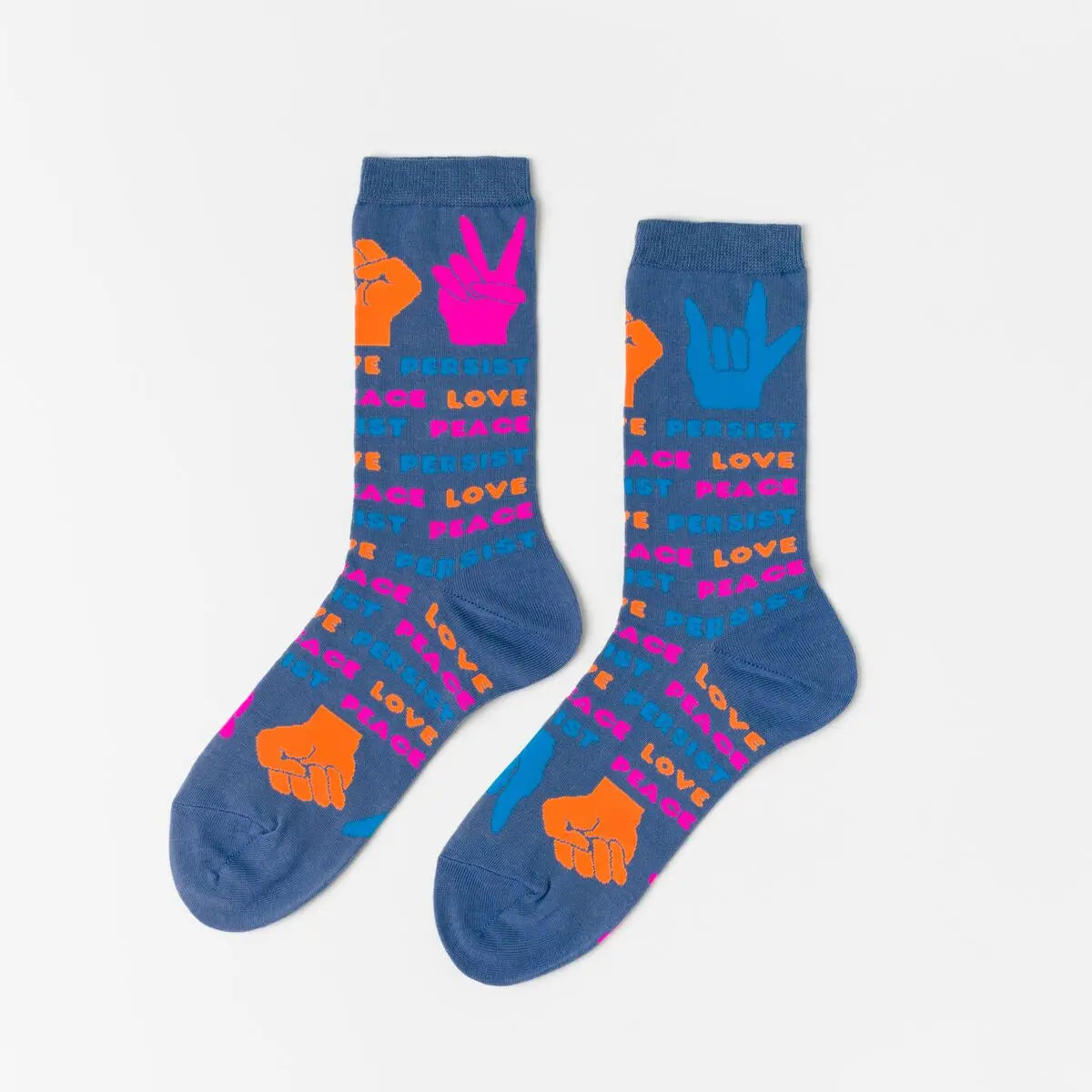 Yellow Owl Funky & Eclectic Crew Socks
