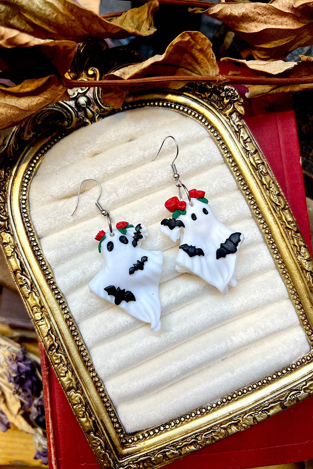 Ghost Bloom Earrings