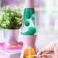 Pink and Green Lava Lamp Candle