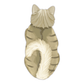 Side Eye Gasping Cat Funny Die-Cut Bookmark