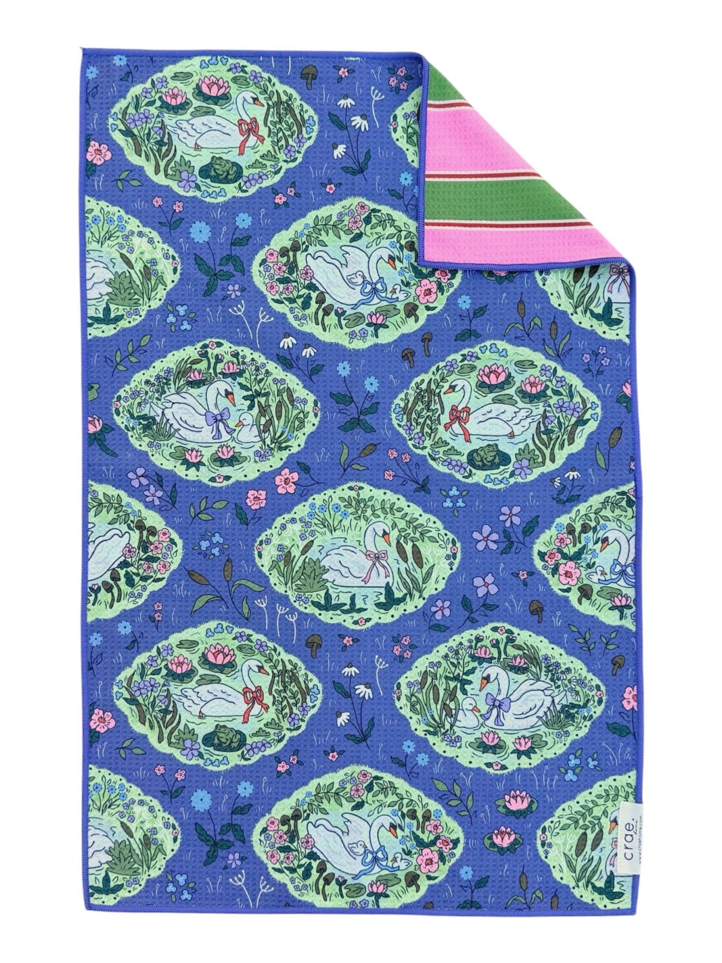 Enchanted Ponds Reversible Hand Towel