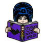 Elvira Book Of Spells Moving Enamel Pin