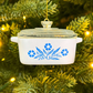 Mini Cornflower Ornament | Corning Ware Inspired Casserole
