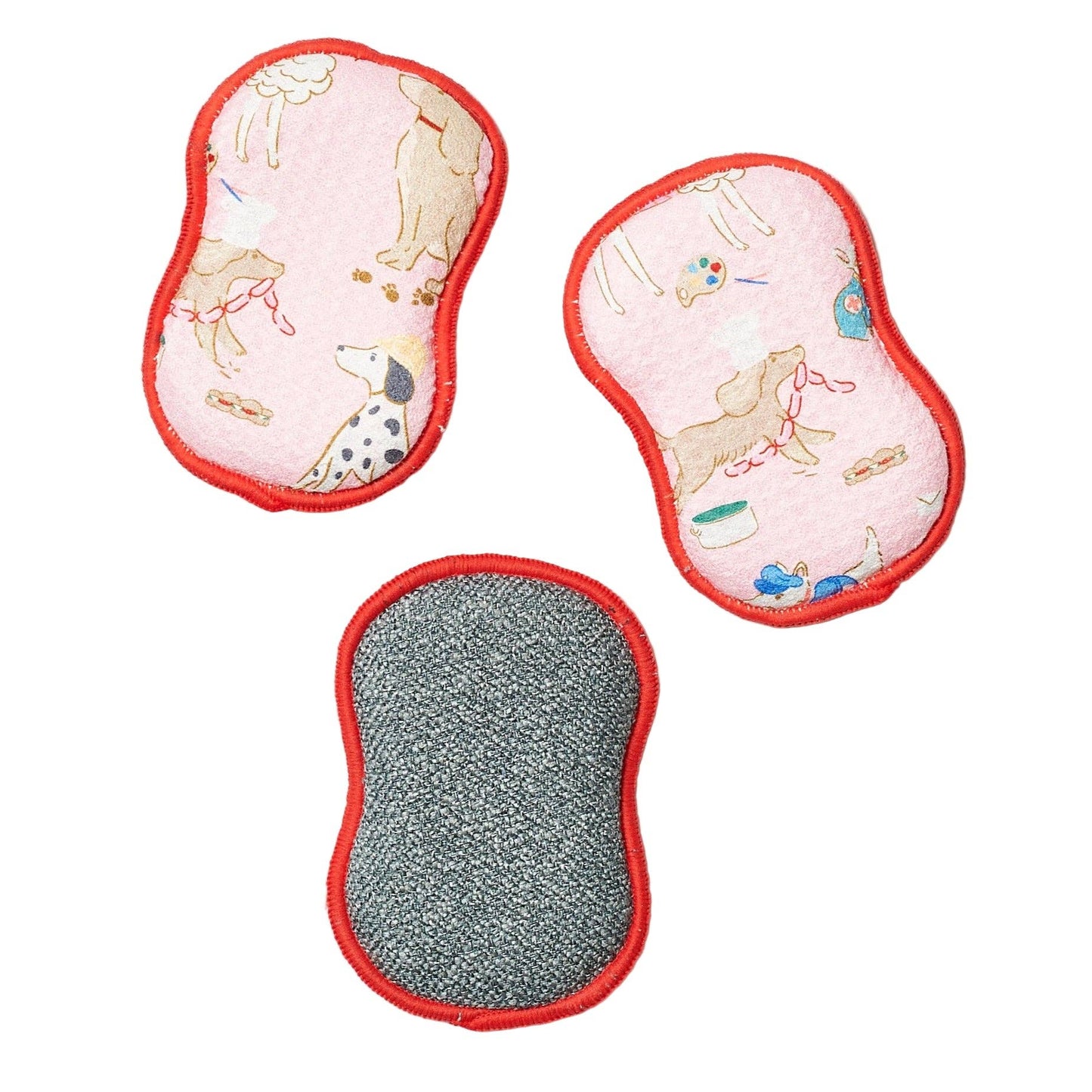 Canine Caper Rose RE:usable Sponges (Set of 3)