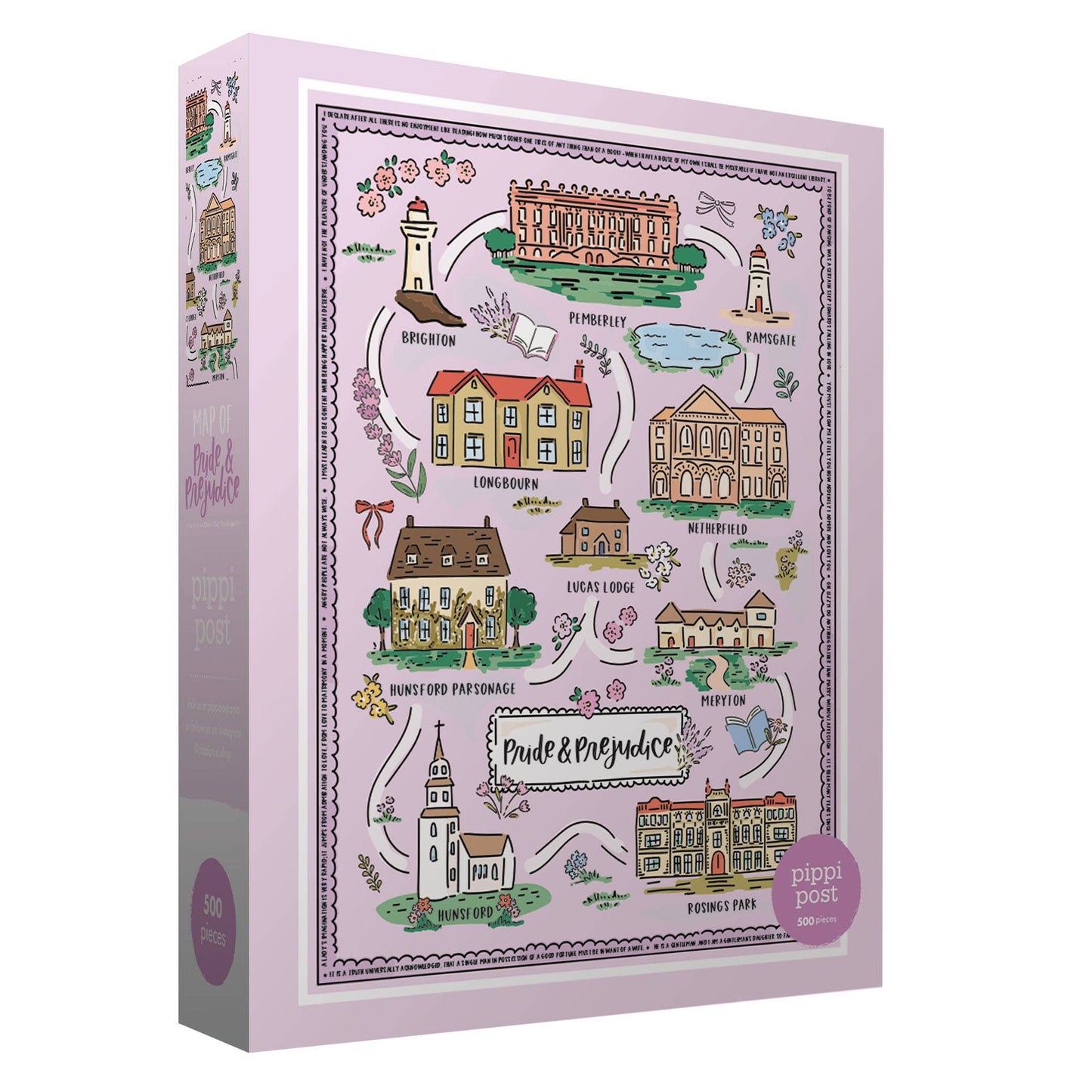 500 Piece Pride & Prejudice Jigsaw Puzzle