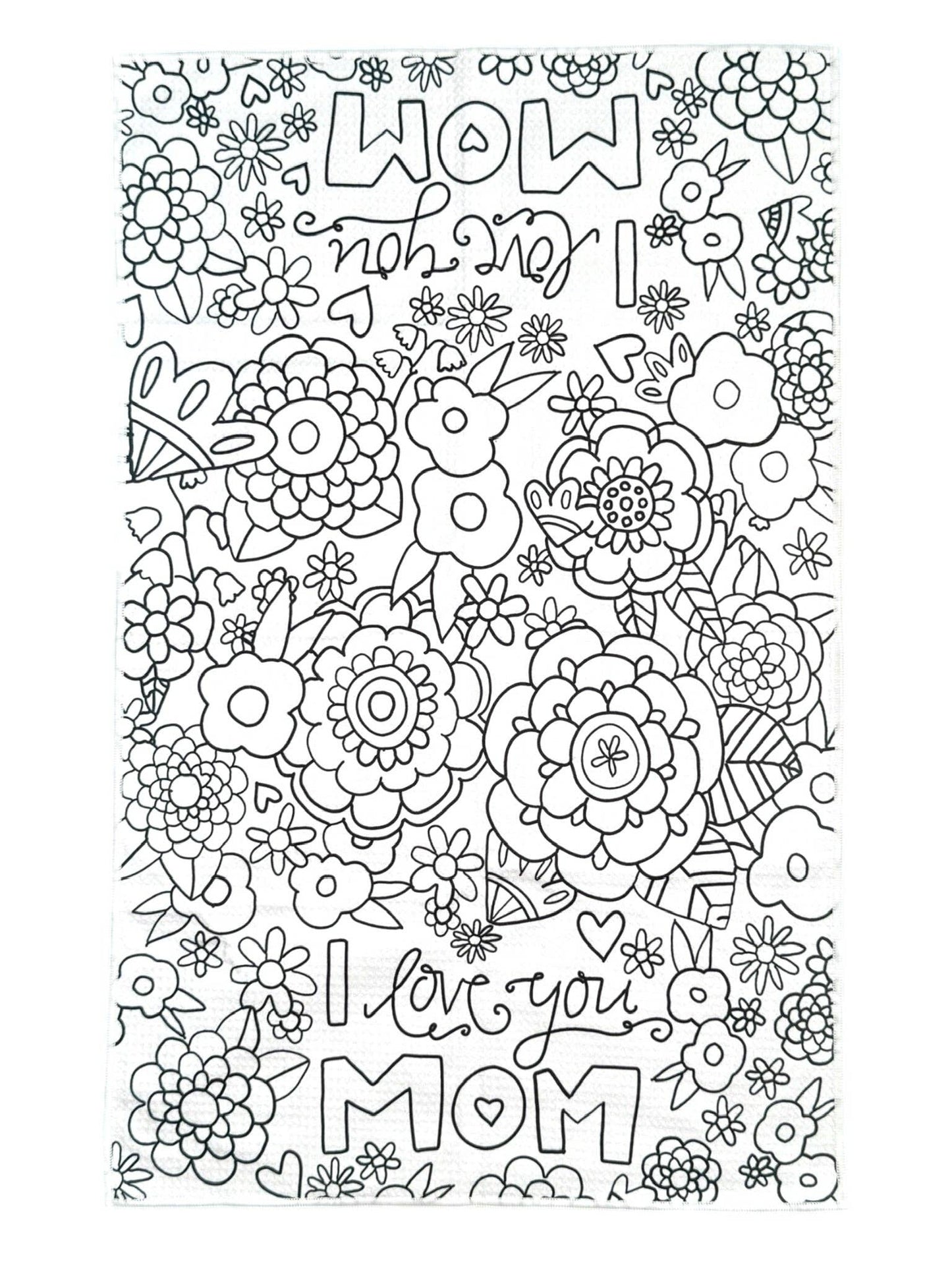 Mother's Day Coloring Gift Box: I'm Lucky To Love You