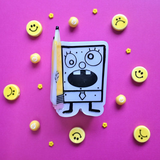 DoodleBob Hair Clip
