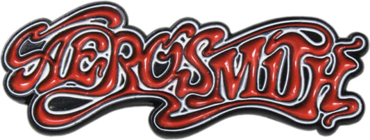 Enamel Pin - Aerosmith - Classic Red And White Logo