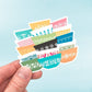 Pyrex-Inspired Whimsy Stack Sticker