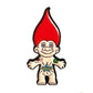 Tattooed Lucky Troll Enamel Pin